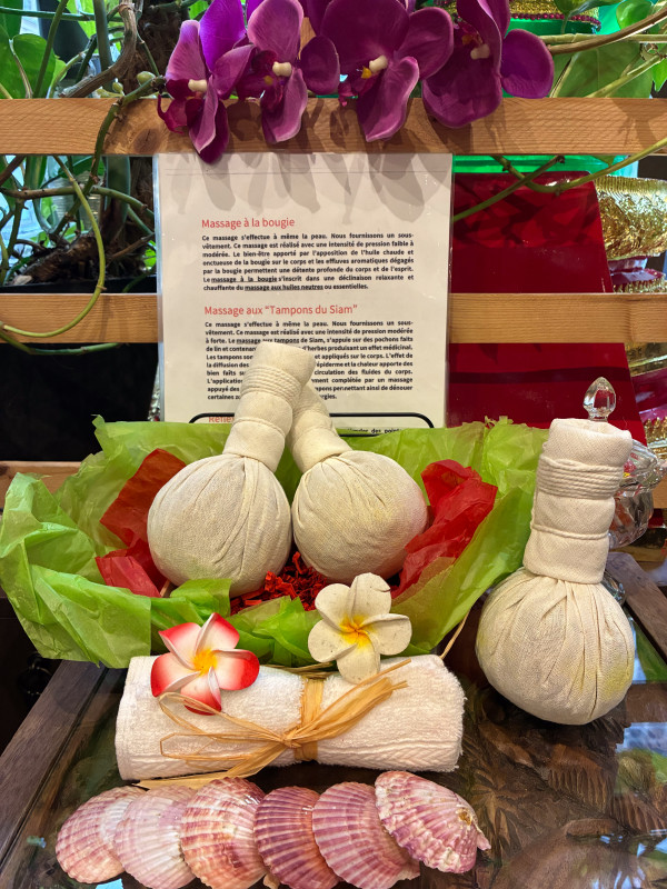 Massage aux tampons - 1h – Image 2