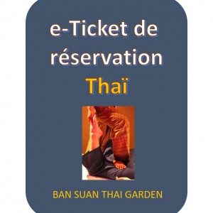 e-Ticket de réservation Abonné Thaï